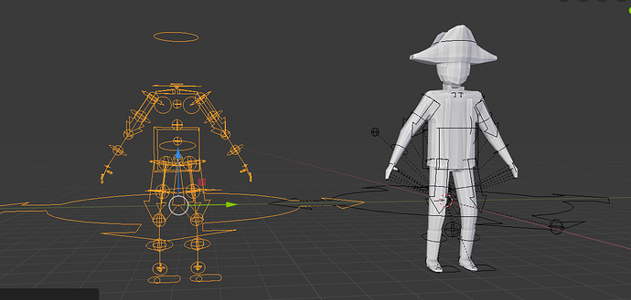 Blender rig sample